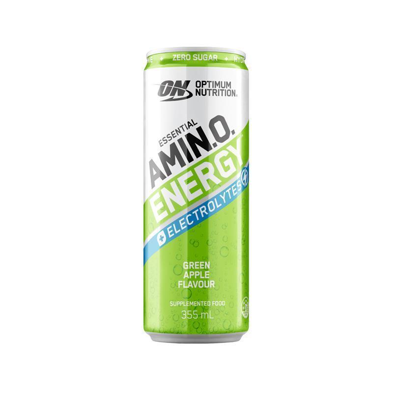Optimum Nutrition Amino Energy Sparkling + Electrolytes Green Apple 355ml