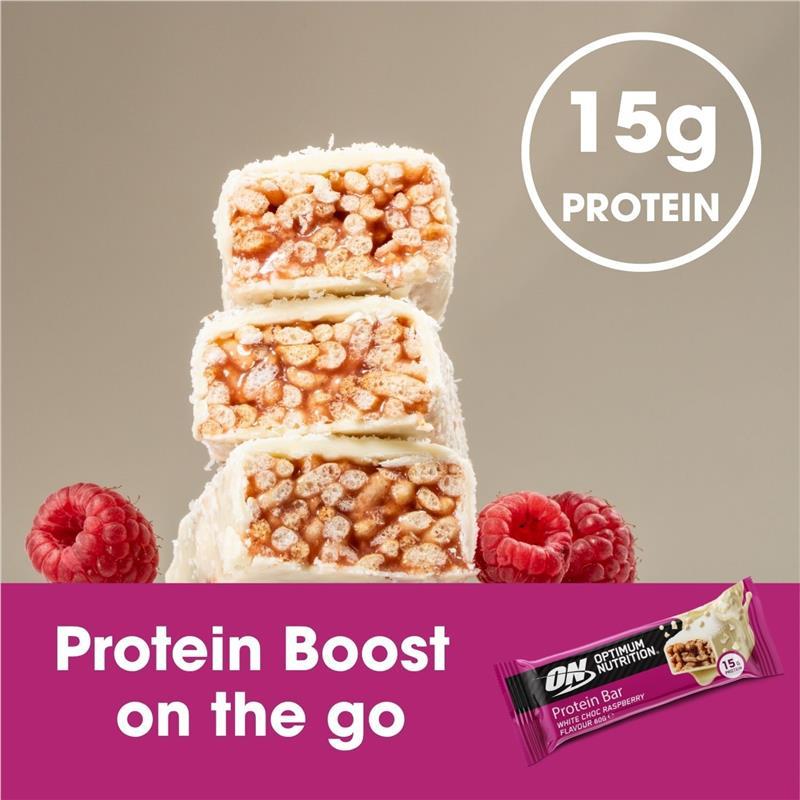 Optimum Nutrition Protein Bar White Chocolate Raspberry 60g