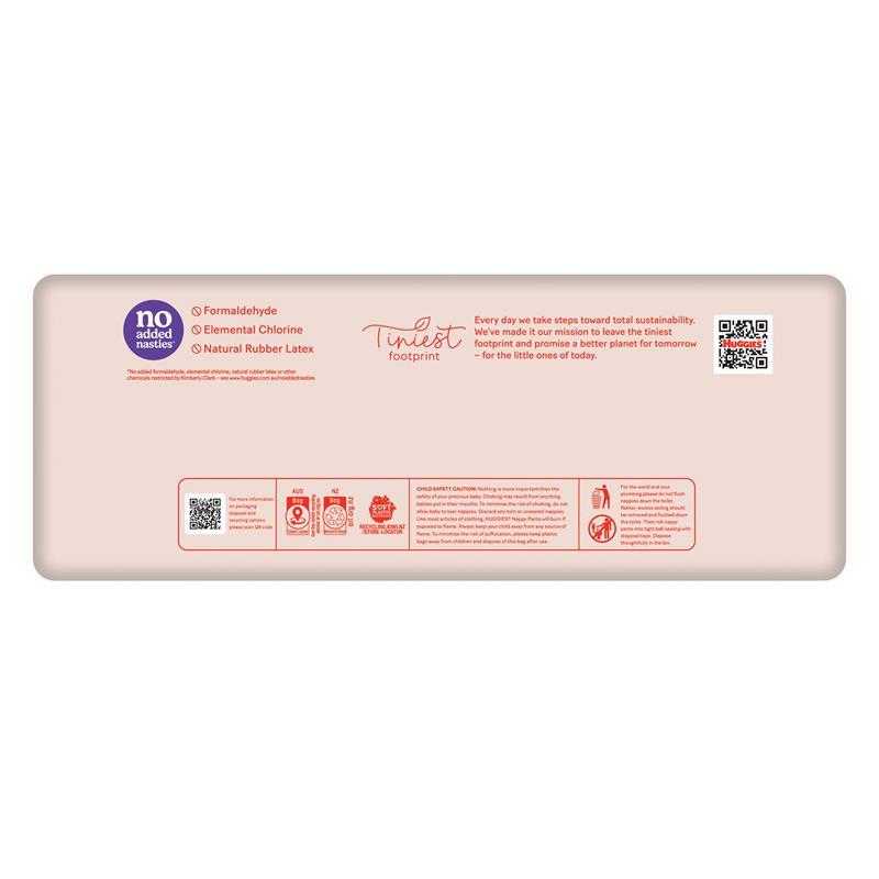 Huggies Essentials Nappy Pants  Size 4 9-14kg 30 Pack