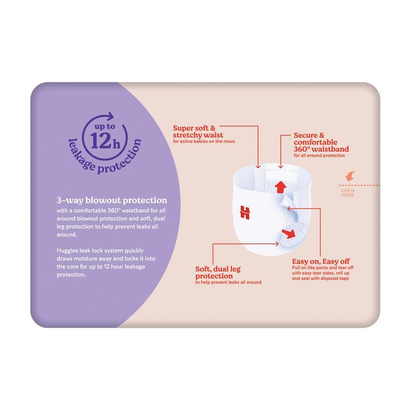 Huggies Essentials Nappy Pants  Size 4 9-14kg 30 Pack