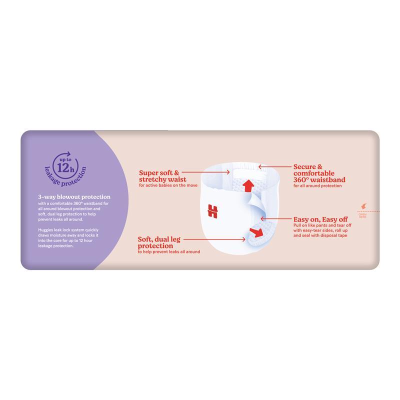 Huggies Essentials Nappy Pants Size 5 12-17kg 26 Pack