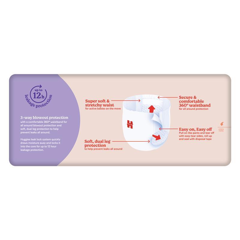 Huggies Essentials Nappy Pants Size 6 (15+kg) 24 Pack