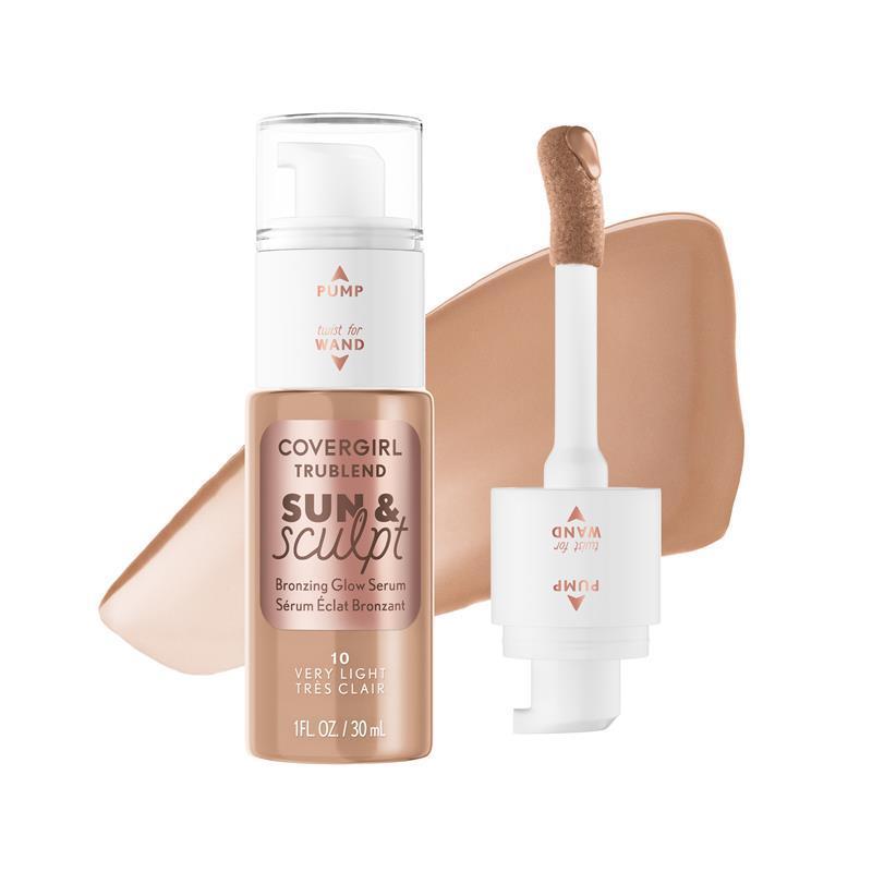 Covergirl Trublend Sun & Sculpt Bronzing Serum 10 Very Light