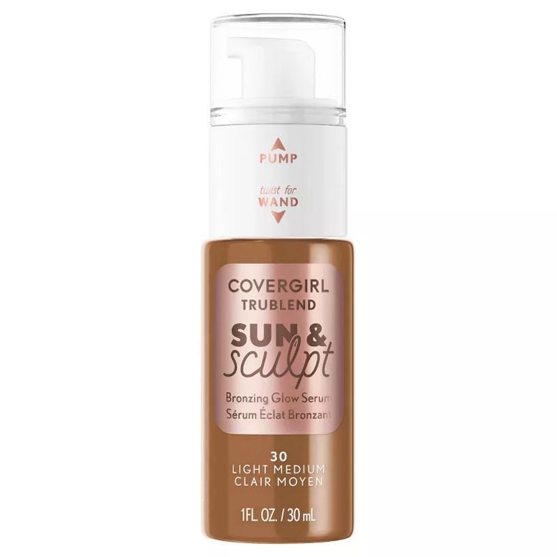 Covergirl Trublend Sun & Sculpt Bronzing Serum 30 Light Medium