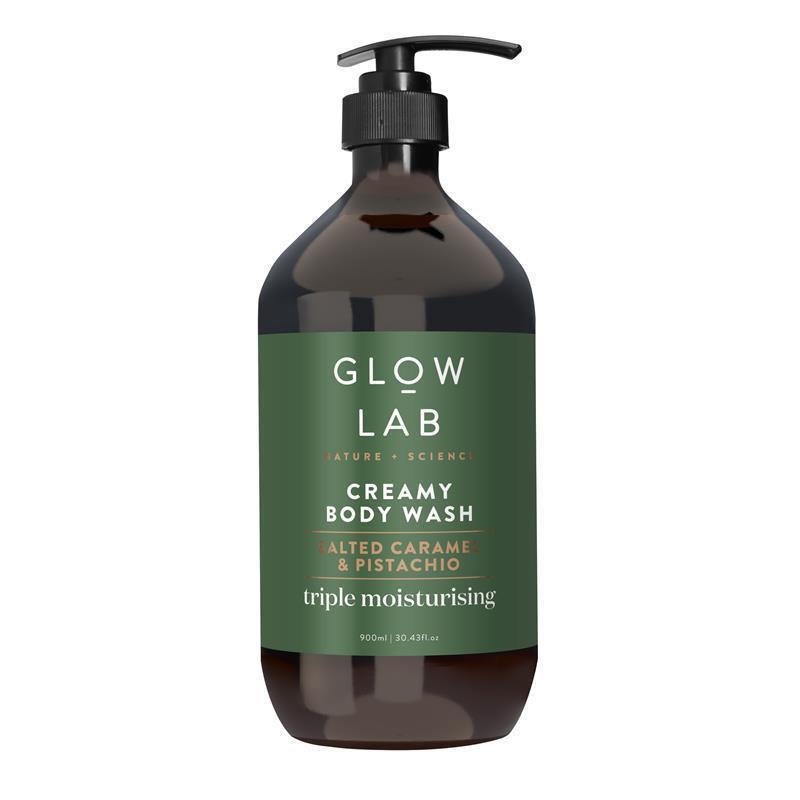 Glow Lab Salted Caramel & Pistachio Creamy Body Wash 900ml