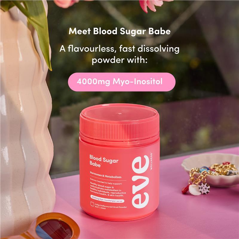Eve Wellness Blood Sugar Babe 240g Exclusive Size