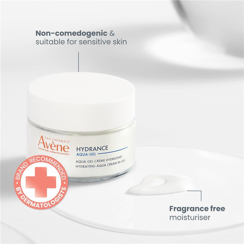 Avene Hydrance Aqua Cream-In-Gel Moisturiser With Hyaluronic Acid 50ml