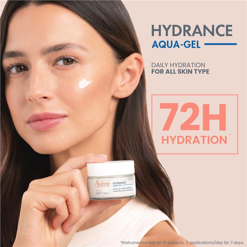 Avene Hydrance Aqua Cream-In-Gel Moisturiser With Hyaluronic Acid 50ml