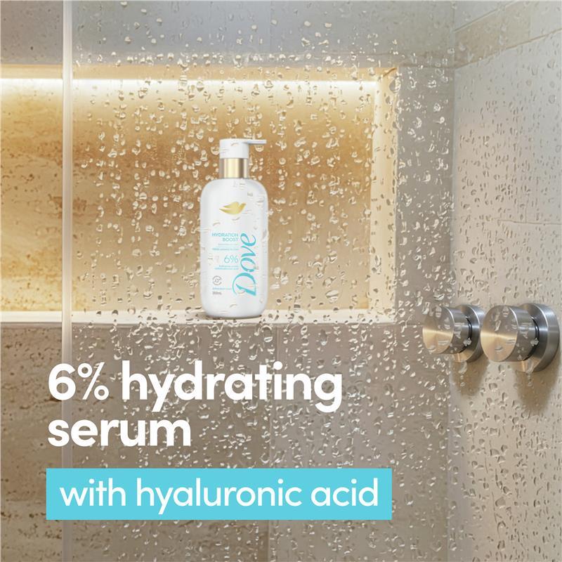 Dove Serum Body Wash Hydration Boost with Hyaluronic Acid 300ml