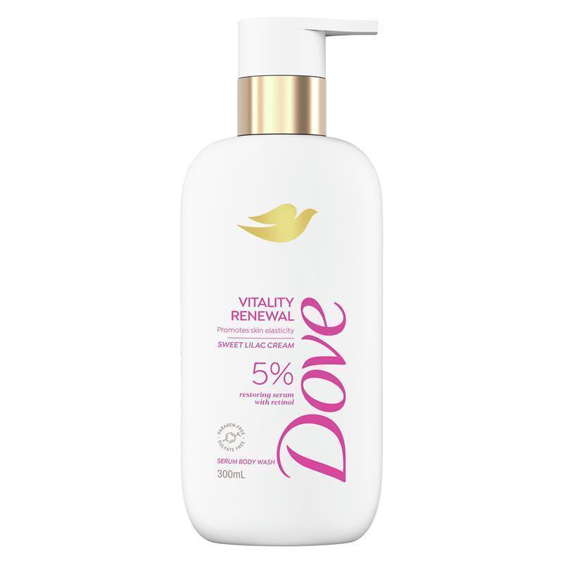 Dove Serum Body Wash Vitality Renewal with Retinol 300ml