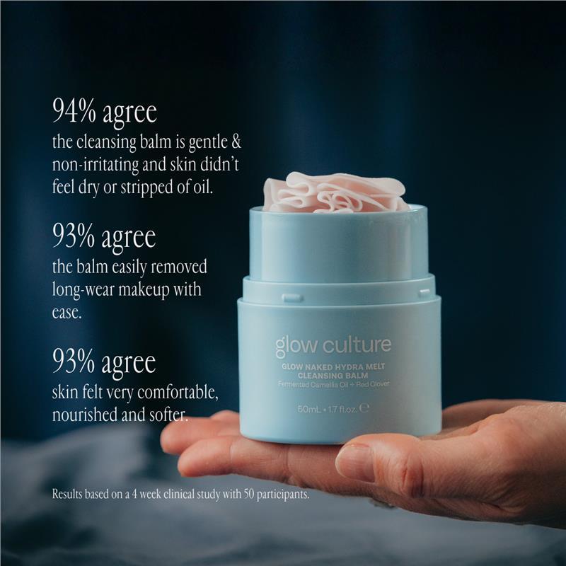 Glow Culture Glow Naked Hydra Melt Cleansing Balm 50g