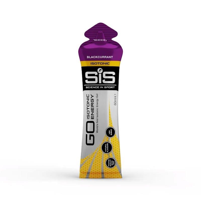 SiS GO Plus Isotonic Energy Gels 60ml 30 Pack Blackcurrant