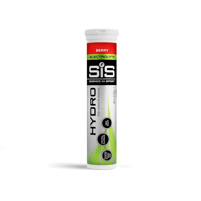 SiS GO Hydro Tablet 20 x 4g Tablets 8 Pack Berry