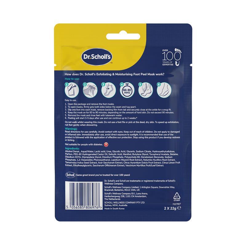 Dr.Scholls Exfoliating & Moisturising Peeling Foot Mask