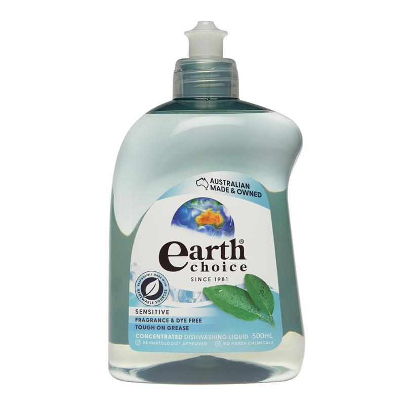 Earth Choice Dishwash Concentrate Sensitive 500ml