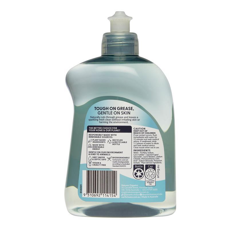 Earth Choice Dishwash Concentrate Sensitive 500ml
