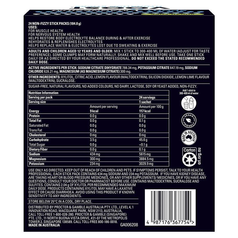 Voost Sport + Magnesium Citrus Stick 24 Pack
