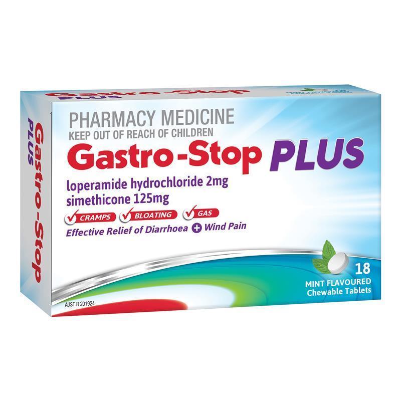 Gastro Stop Plus Chewable 18 Tablets