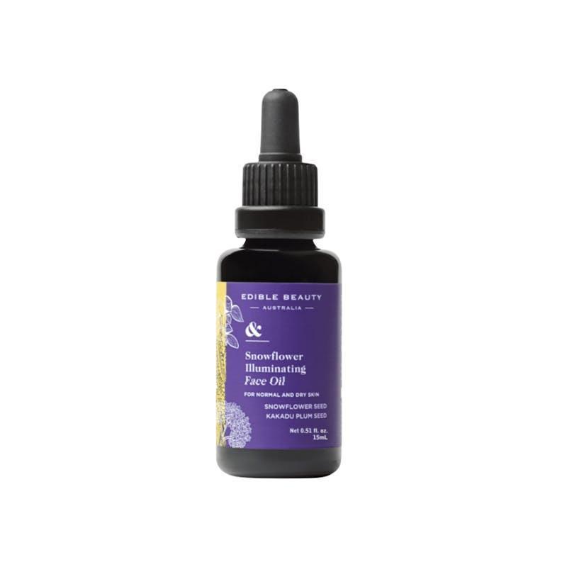 Edible Beauty Australia & Snowflower Illuminating Face Oil 15ml