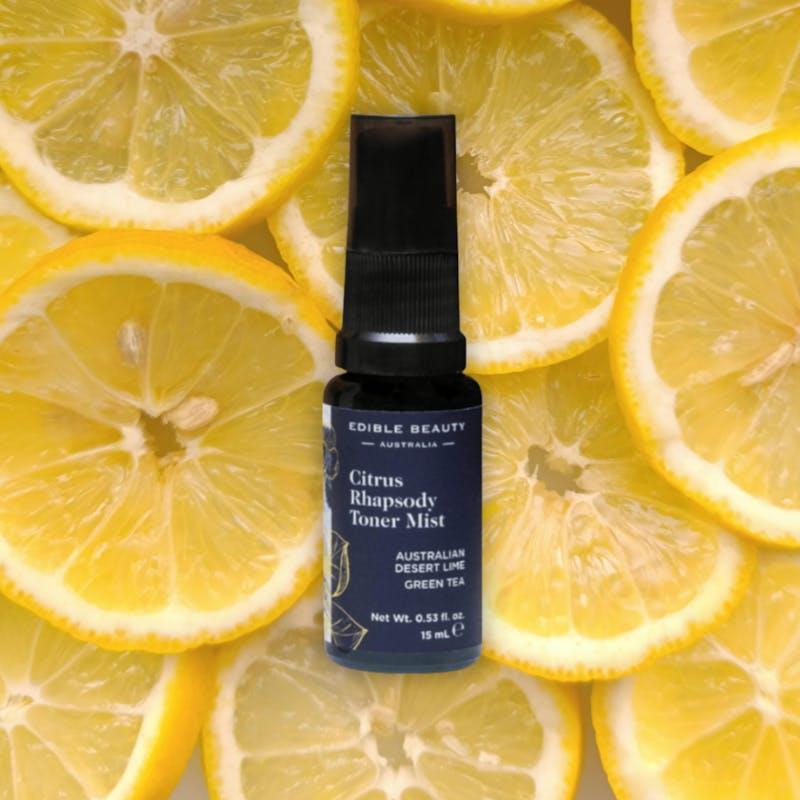 Edible Beauty Australia No.2 Citrus Rhapsody Toner Mist Sampler 15ml
