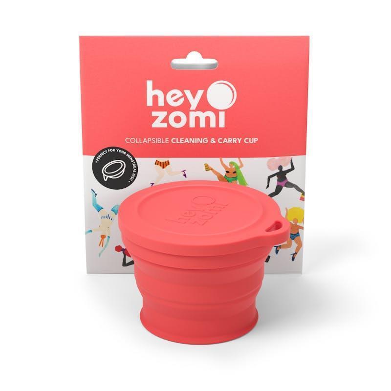 Hey Zomi Collapsible Cleaning and Carry Cup Summer Sunrise