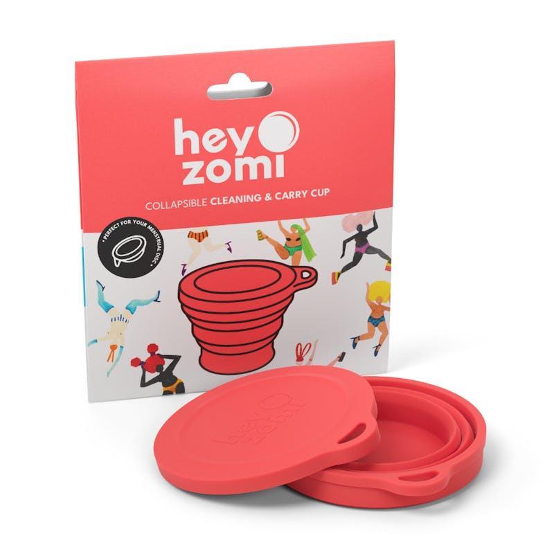 Hey Zomi Collapsible Cleaning and Carry Cup Summer Sunrise