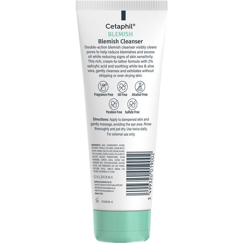 Cetaphil Blemish Cleanser 124ml