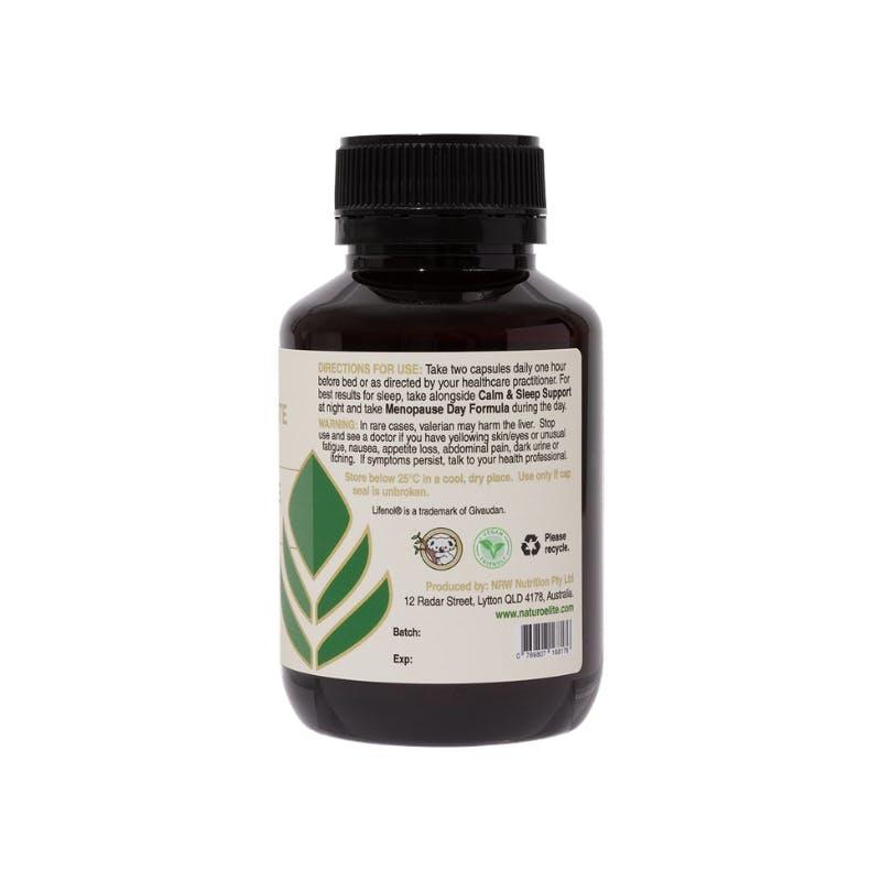 NaturoElite Menopause Night Formula | Night Sweats & Sleep Support 60 Capsules