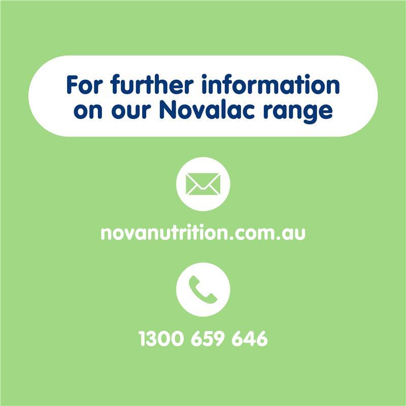Novalac Allergy Rice Based Infant Formula 0-12 Months 800g New Formula