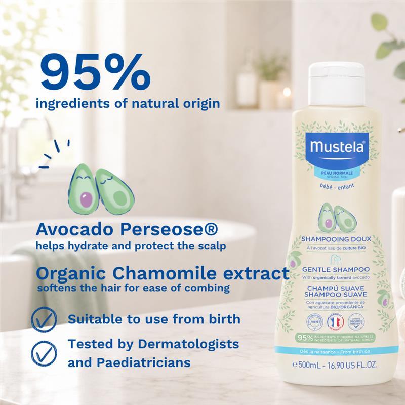 Mustela Gentle Shampoo 500ml