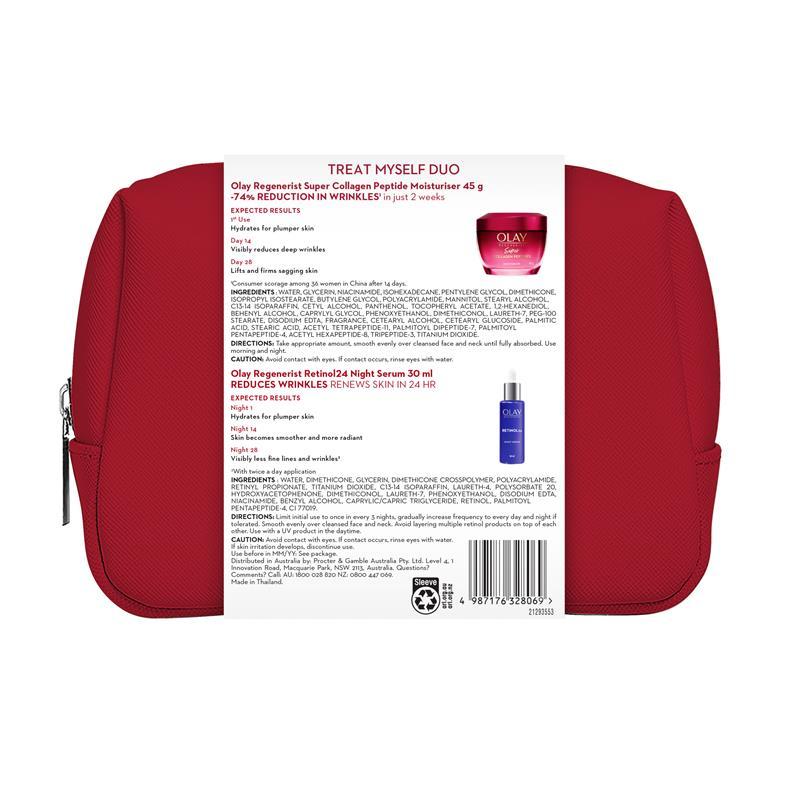 Olay Super Collagen Cream 45G + Retinol Serum 30ml