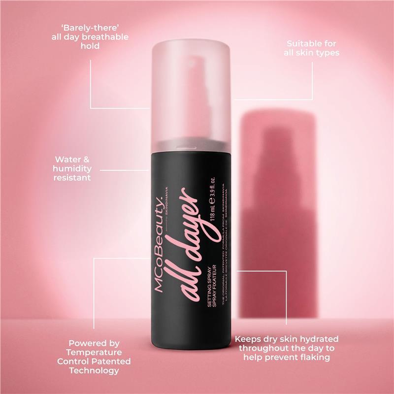 McoBeauty All Dayer Long Lasting Makeup Setting Spray 118ml