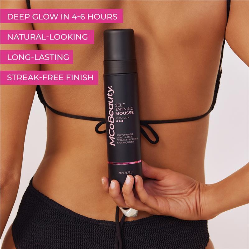 MCoBeauty Self Tanning Mousse Ultra Dark 200ml