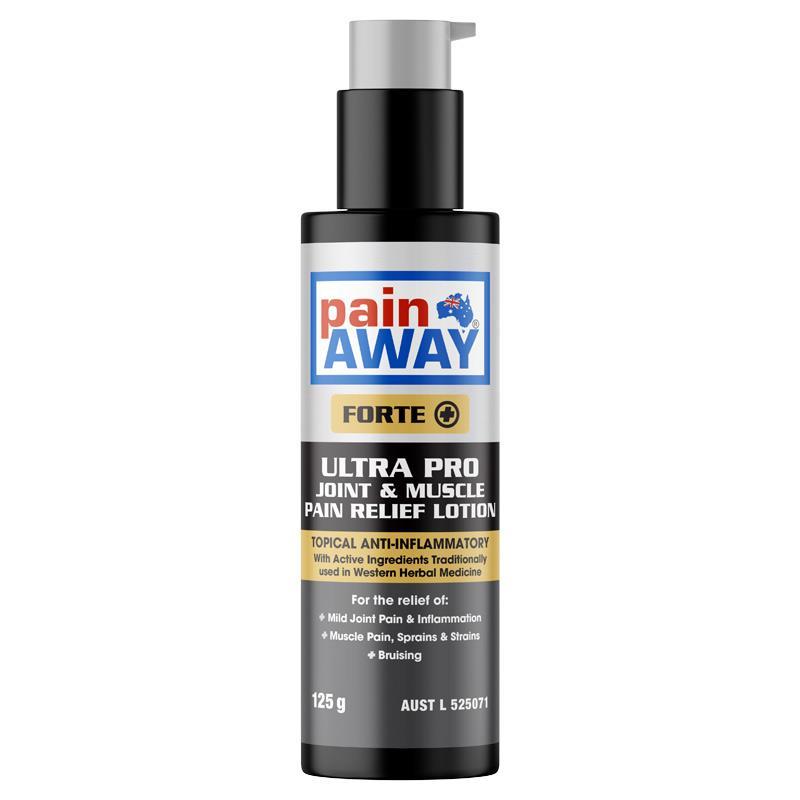 Pain Away Forte+ Ultra Pro Joint & Muscle Pain Relief Lotion Pump 125g