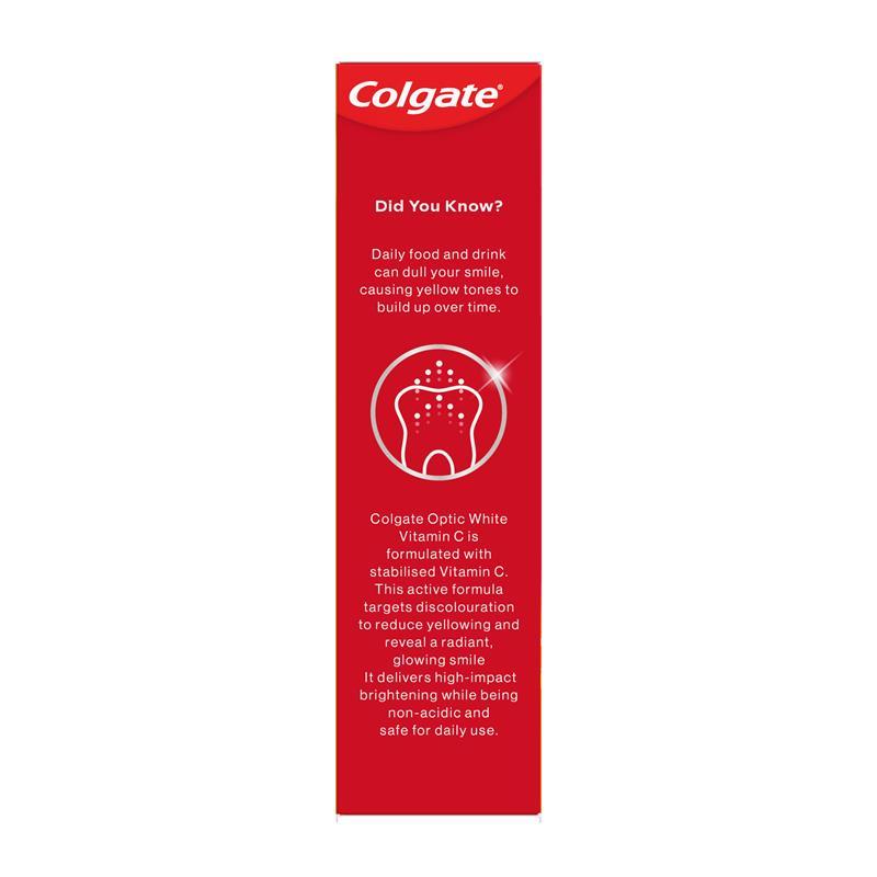 Colgate Toothpaste Optic White Vitamin C 100g