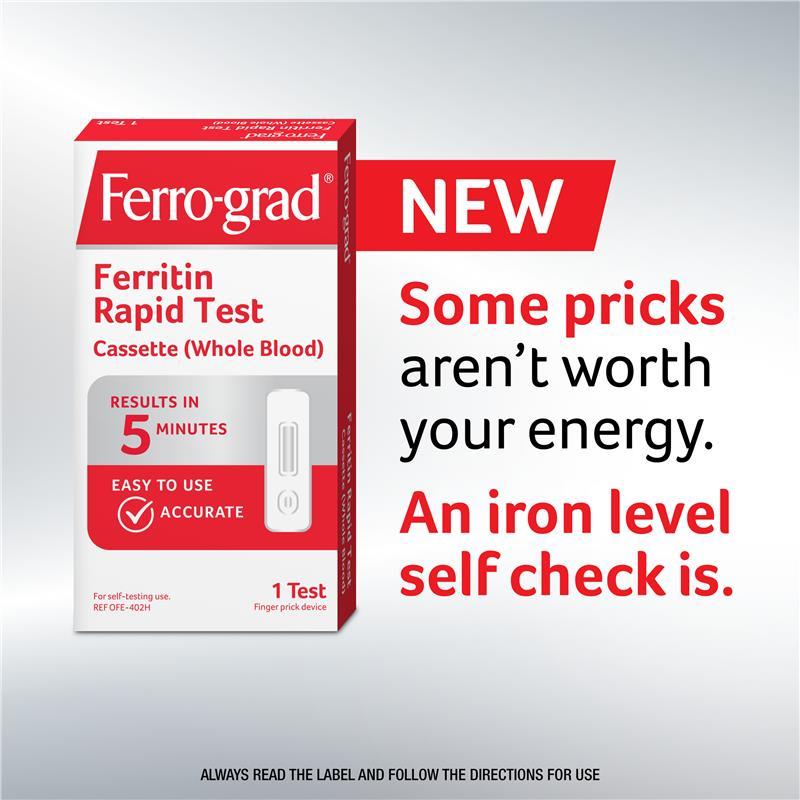 Ferro-Grad Ferritin Level Test