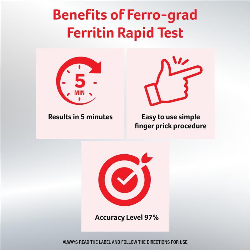 Ferro-Grad Ferritin Level Test