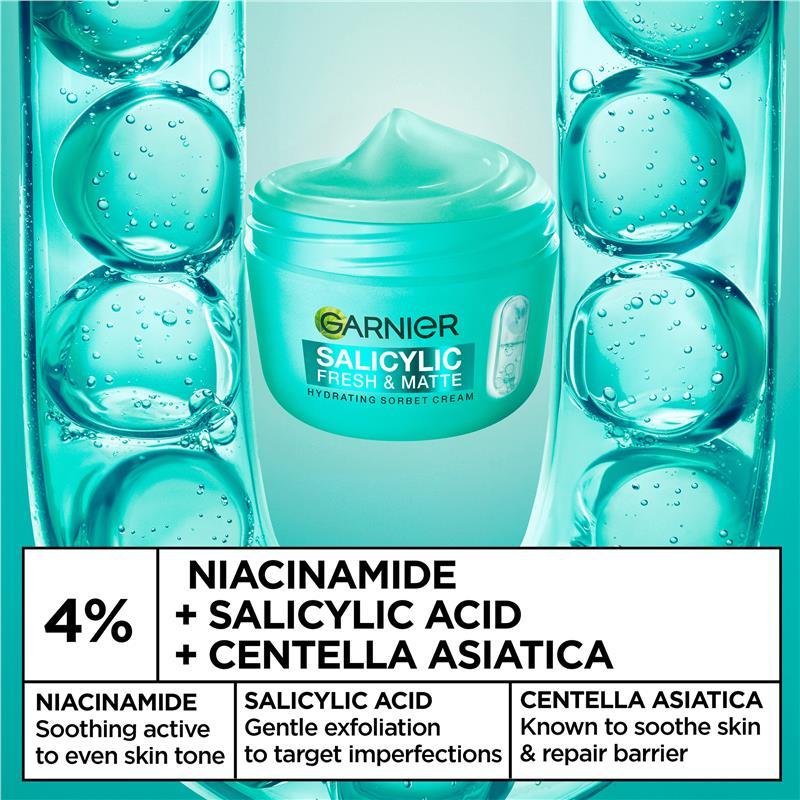 Garnier Salicylic Acid Sorbet Cream