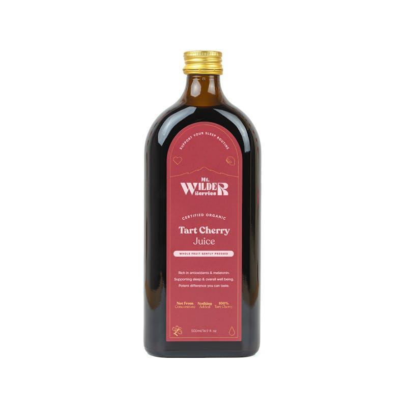 Mt. Wilder Berries Certified Organic Tart Cherry Juice - 500mL Single