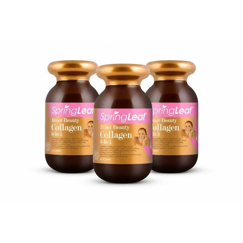 SpringLeaf Inner Beauty Collagen 6-in-1 270 capsules
