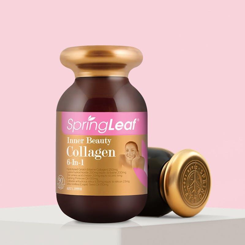 SpringLeaf Inner Beauty Collagen 6-in-1 270 capsules