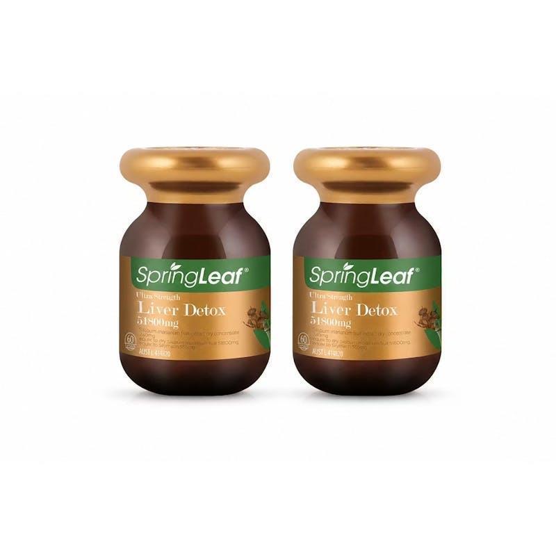 SpringLeaf Liver Detox 51,800mg 120 Capsules