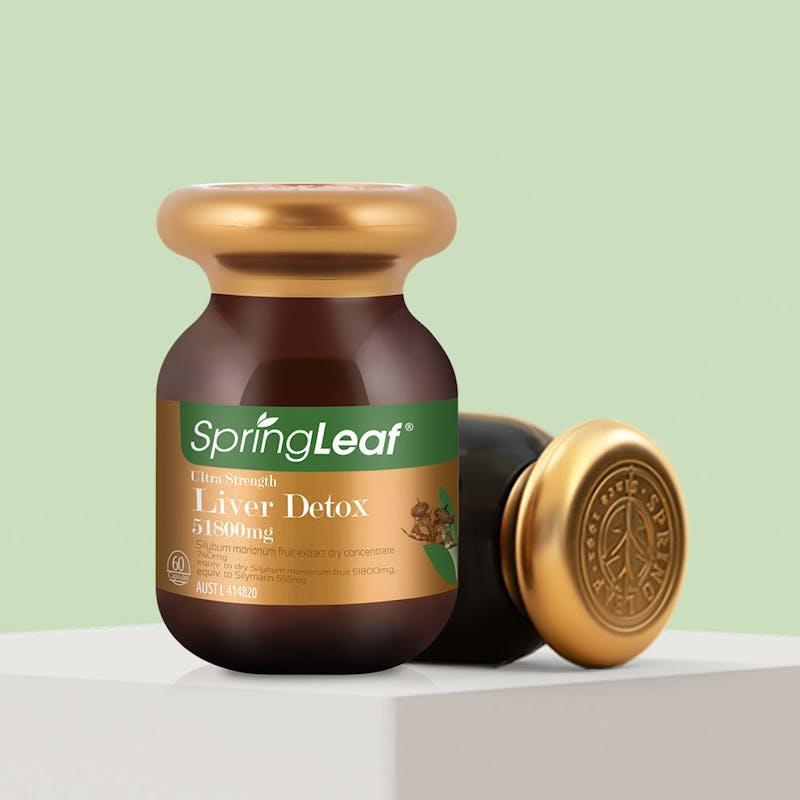 SpringLeaf Liver Detox 51,800mg 120 Capsules