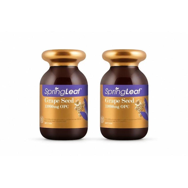 SpringLeaf Grape Seed 12000mg OPC 360 capsules