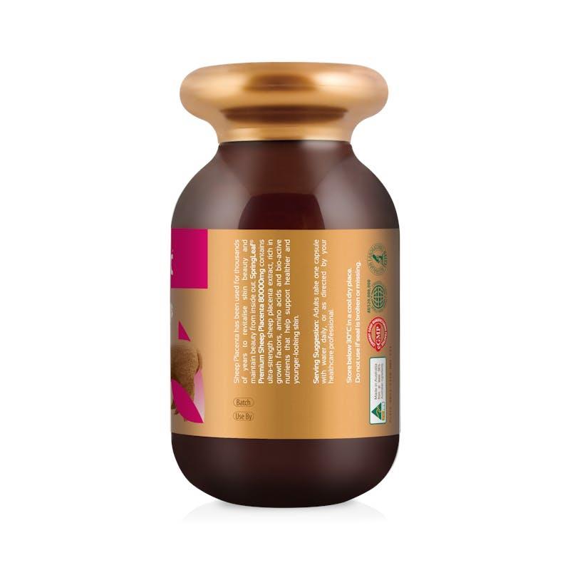 SpringLeaf Sheep Placenta 80000mg 180 Capsules