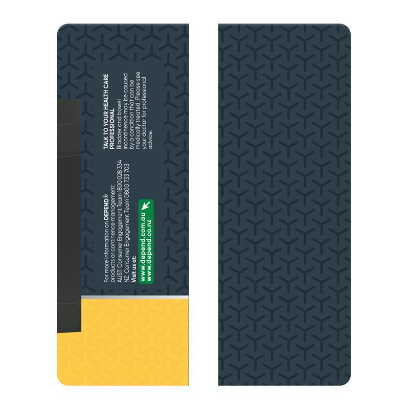 Depend Men Incontinence Guards Level 2 12 Pack