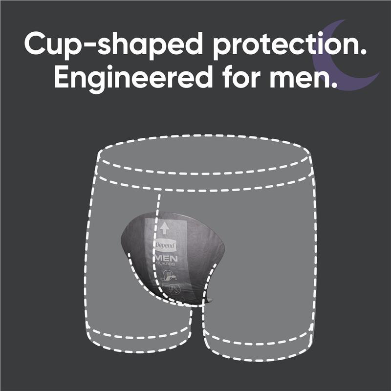 Depend Men Incontinence Guards Level 2 12 Pack