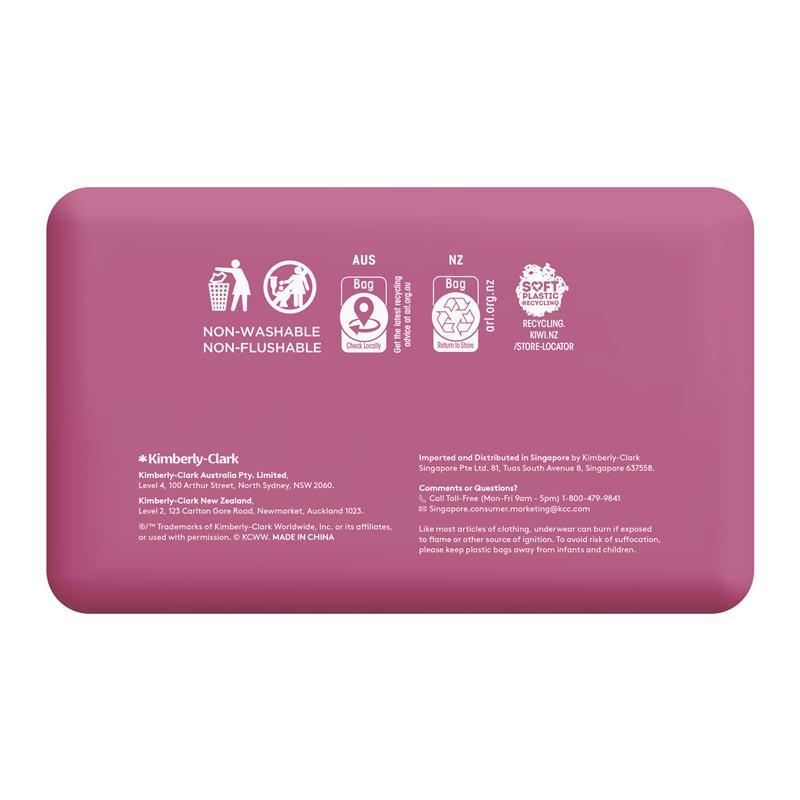 Poise Intimates Disposable Incontinence Pants Large (94-119cm) 8 Pack