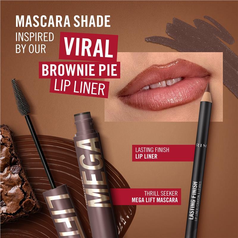Rimmel Thrill Seeker Mega Lift Mascara Brownie Pie