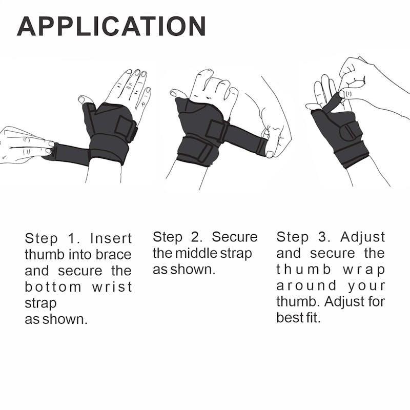 BodyAssist Dual Splint Thumb Support One Size